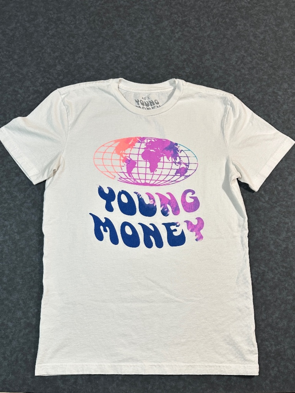 American Eagle x Young Money Graphic Globe Logo T Shirt Size XS